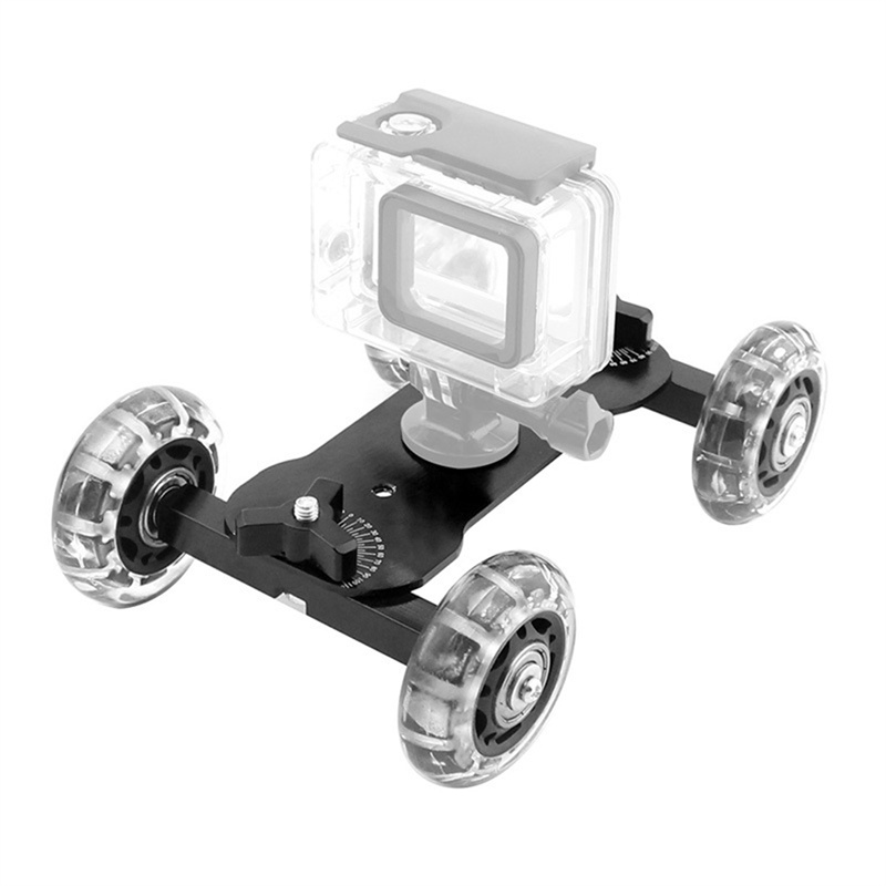 Mobile Rolling Sliding Dolly S - Camera Slider Rail 评论和价格