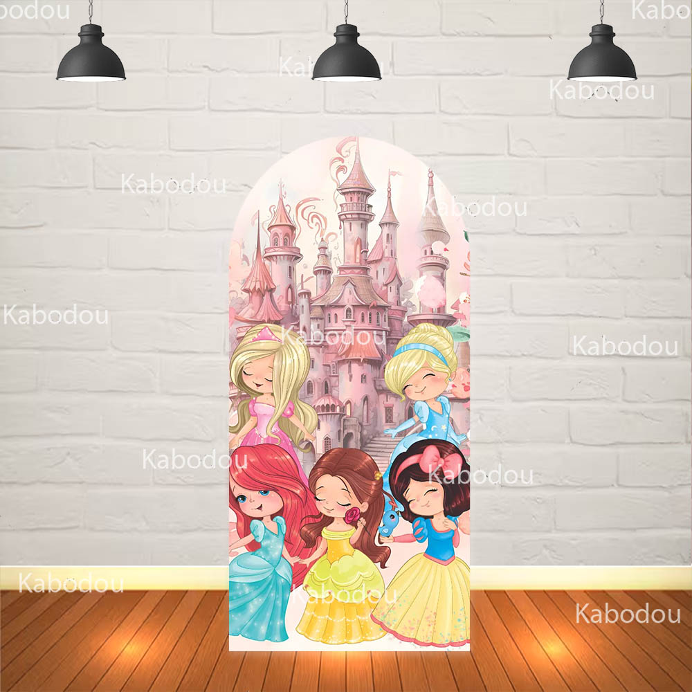 Princess Castle Backdrop Arch  - Photography Cheat Sheet 评论和价格