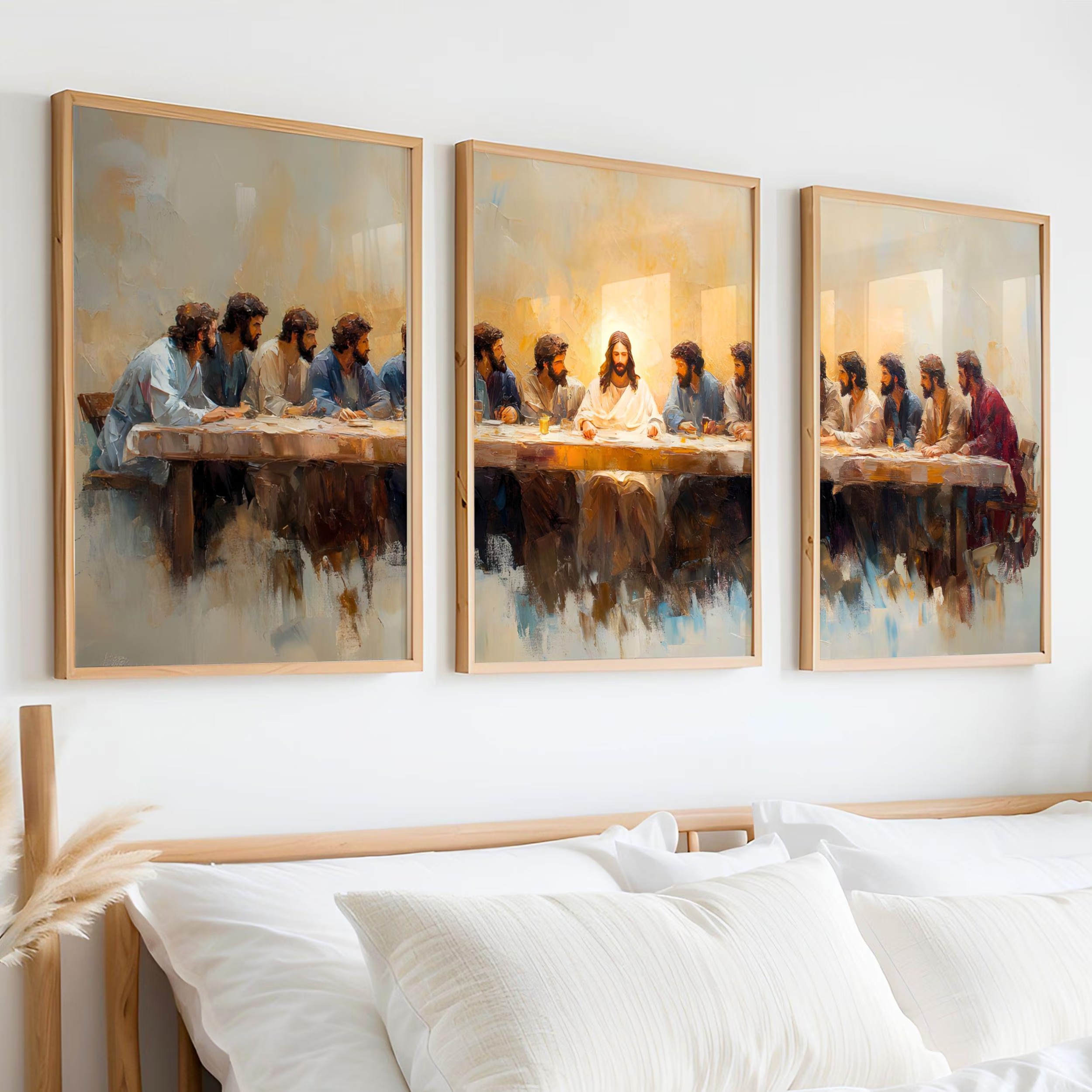 3pcs/set The Last Supper Wall  - Photography Course 评论和价格