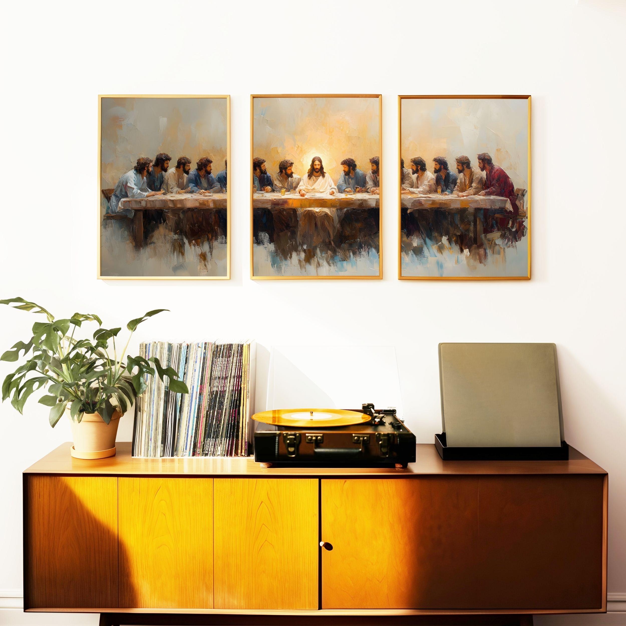 3pcs/set The Last Supper Wall  - Photography Course 评论和价格