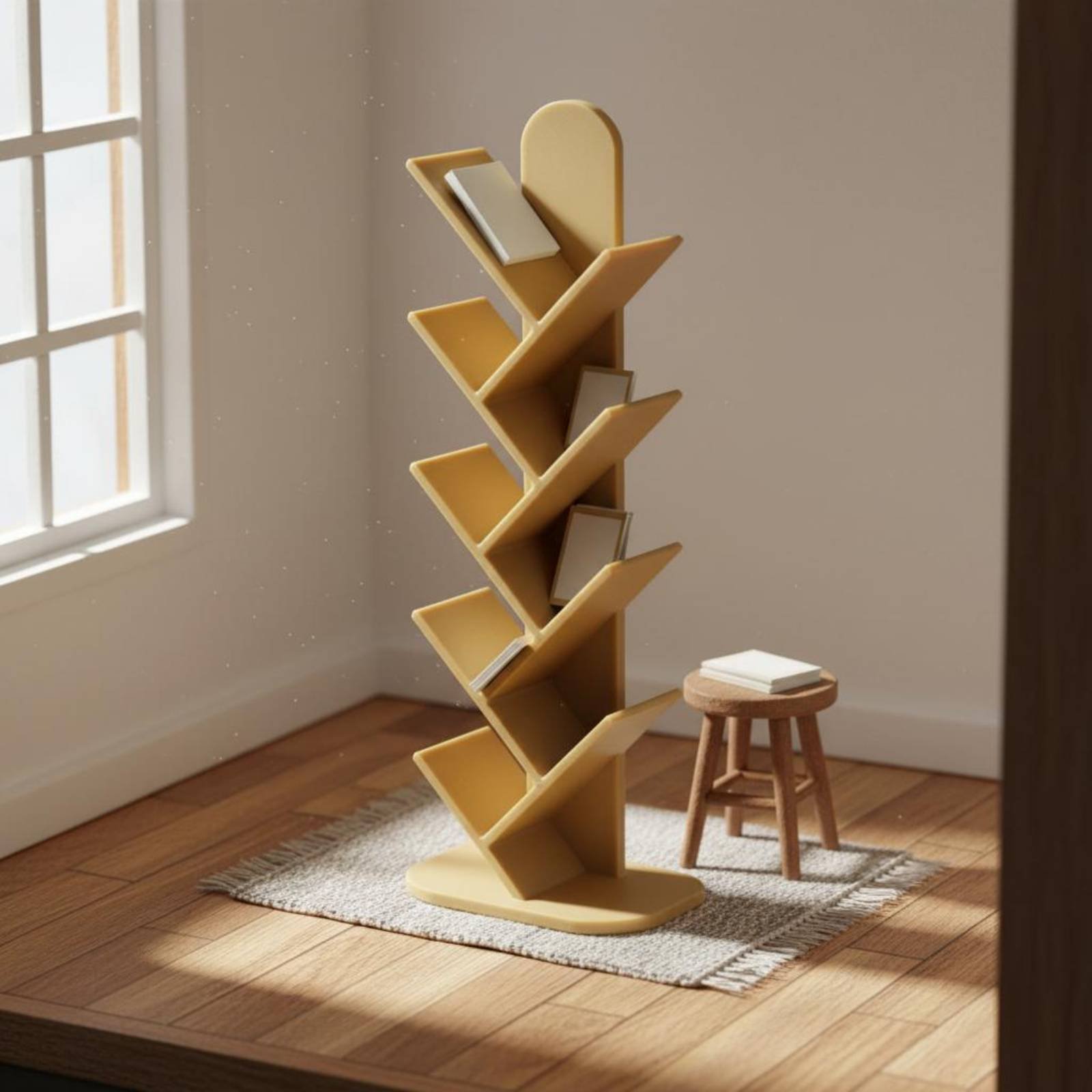 Tree-Shaped Dollhouse Shelf Pl - Photography Yearbook 评论和价格