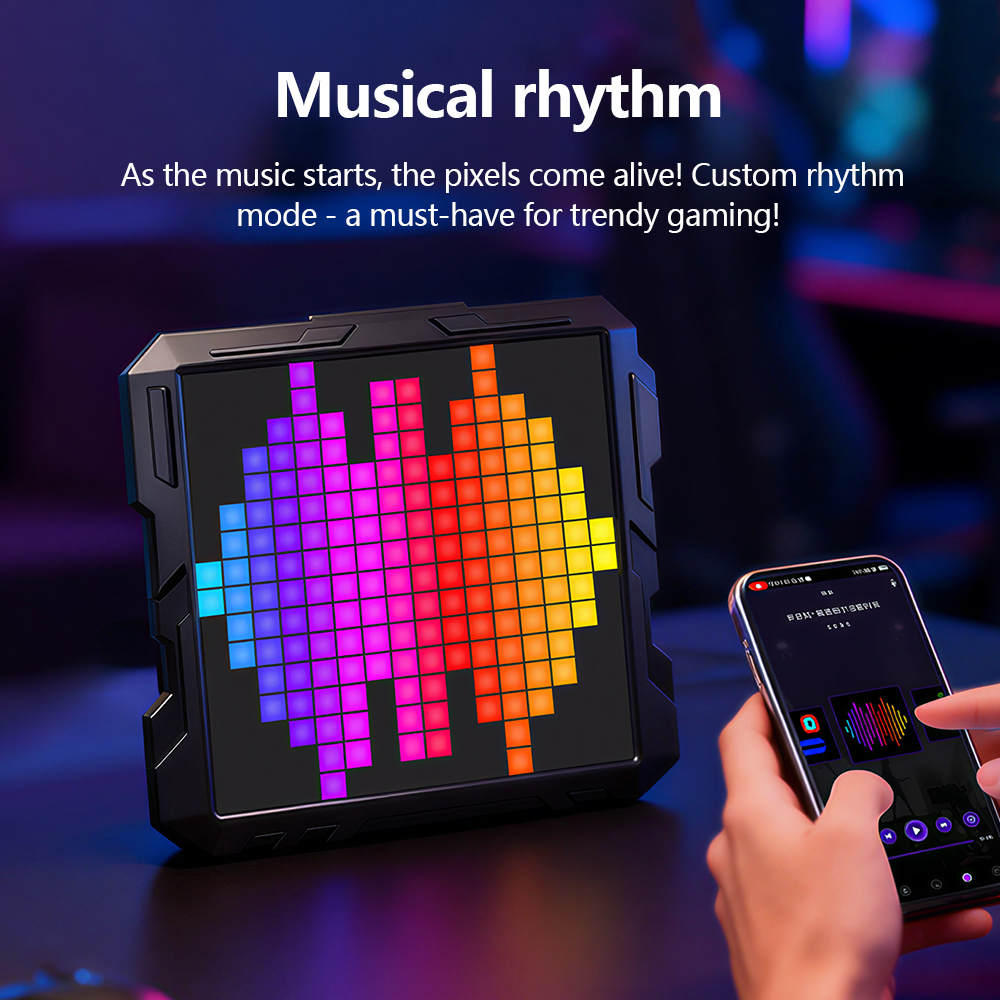 Smart Bluetooth Pixel Frame Ni - Pixel Art Led Panel 评论和价格