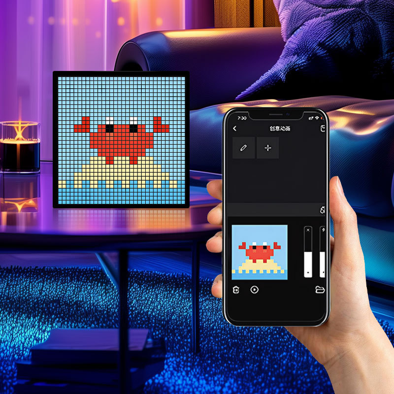 Smart Bluetooth Pixel Frame Ni - Pixel Art Led Panel 评论和价格