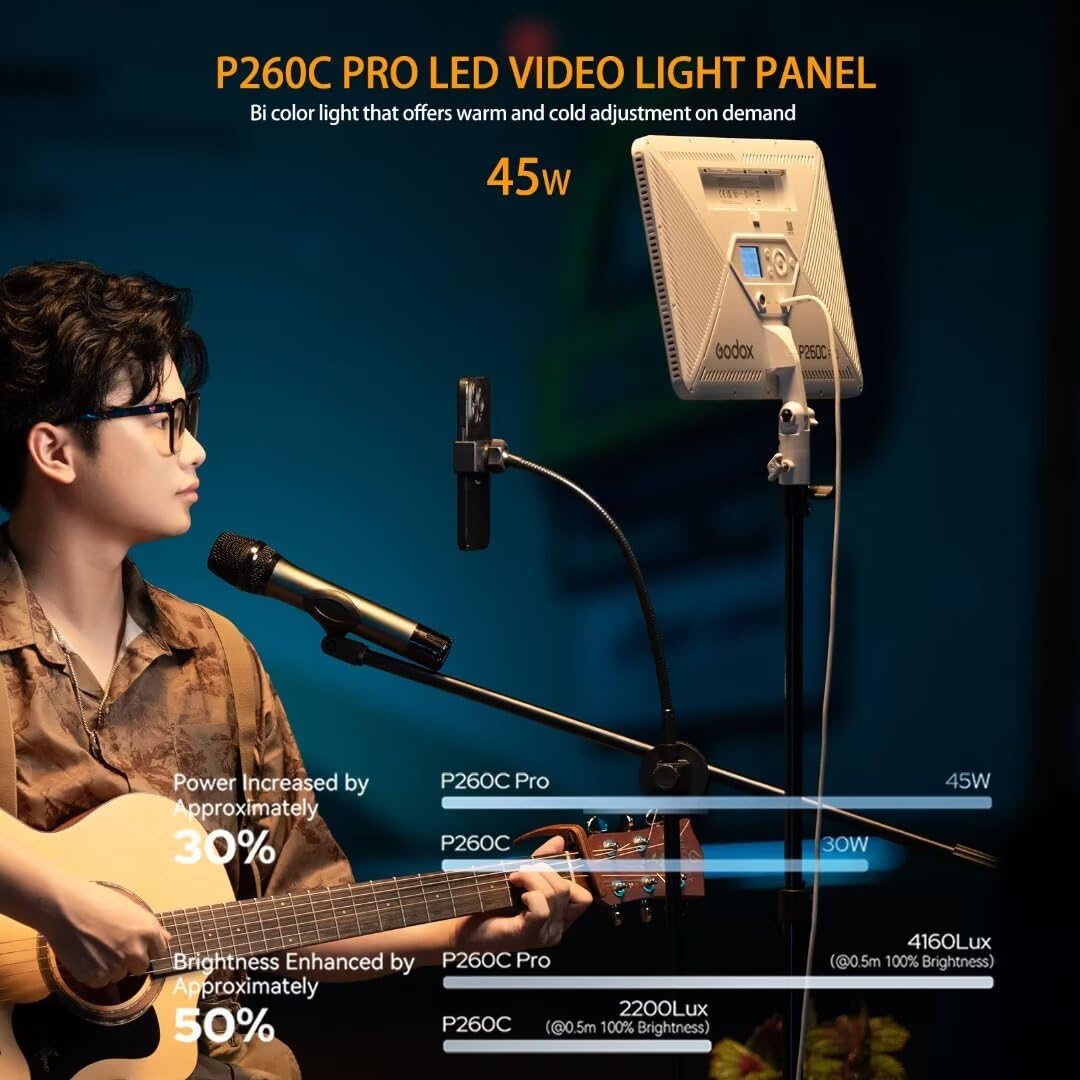 Godox P260C Pro LED Video Ligh - Pixel Art Led Panel 评论和价格