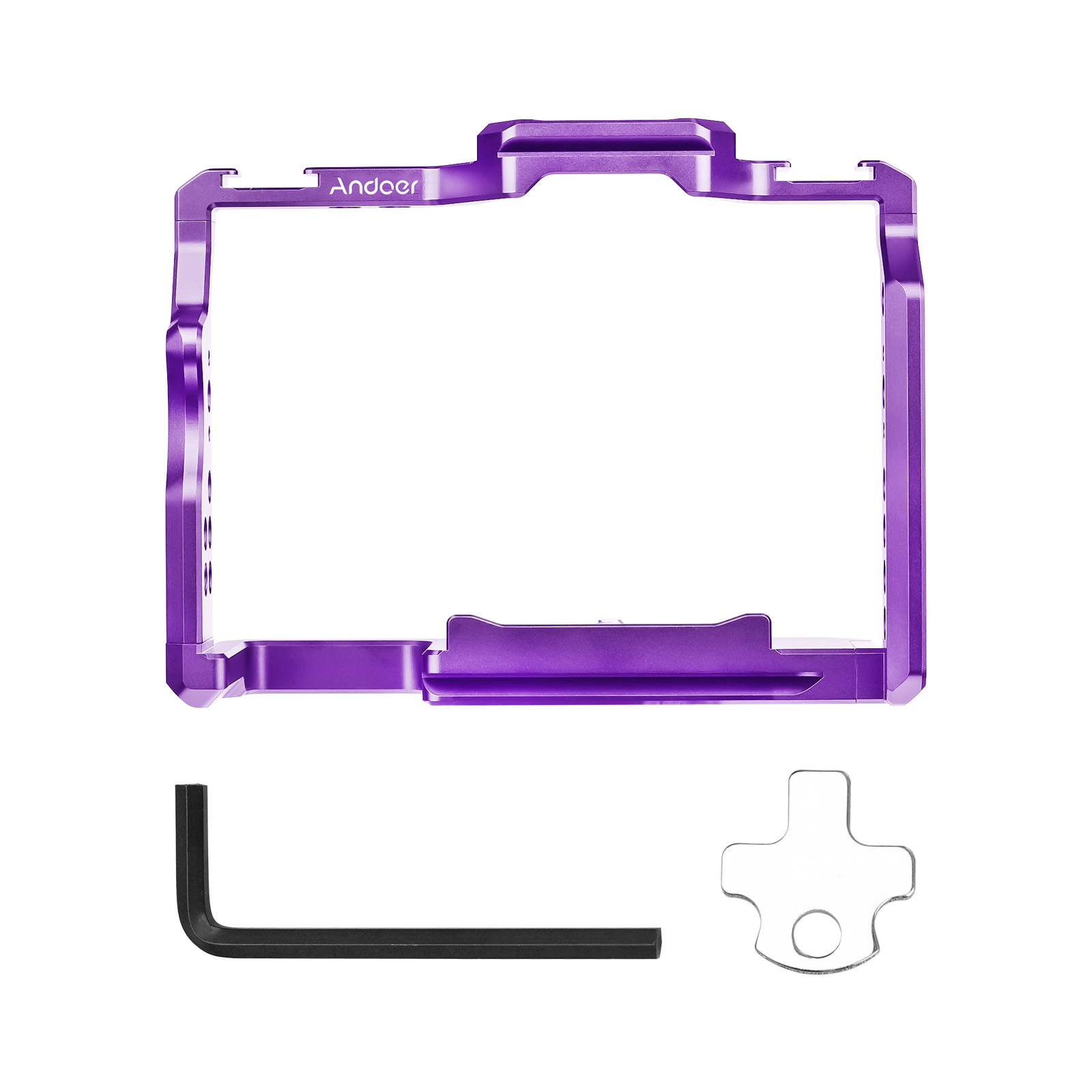 Andoer Camera Cage Aluminum Al - Camera Cage Baseplate 评论和价格