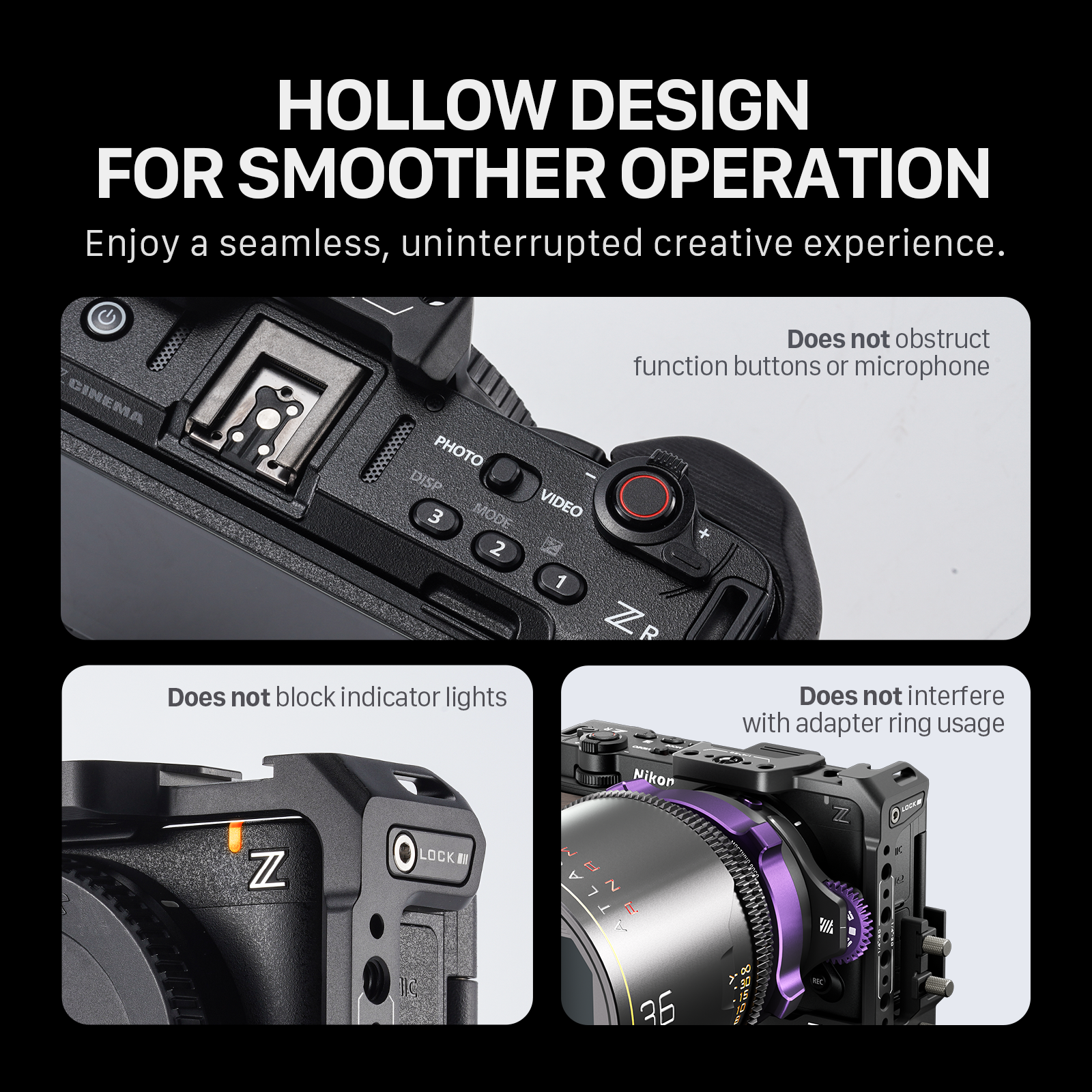 TILTA ZR Camera Cage for Nikon - Camera Cage Baseplate 评论和价格