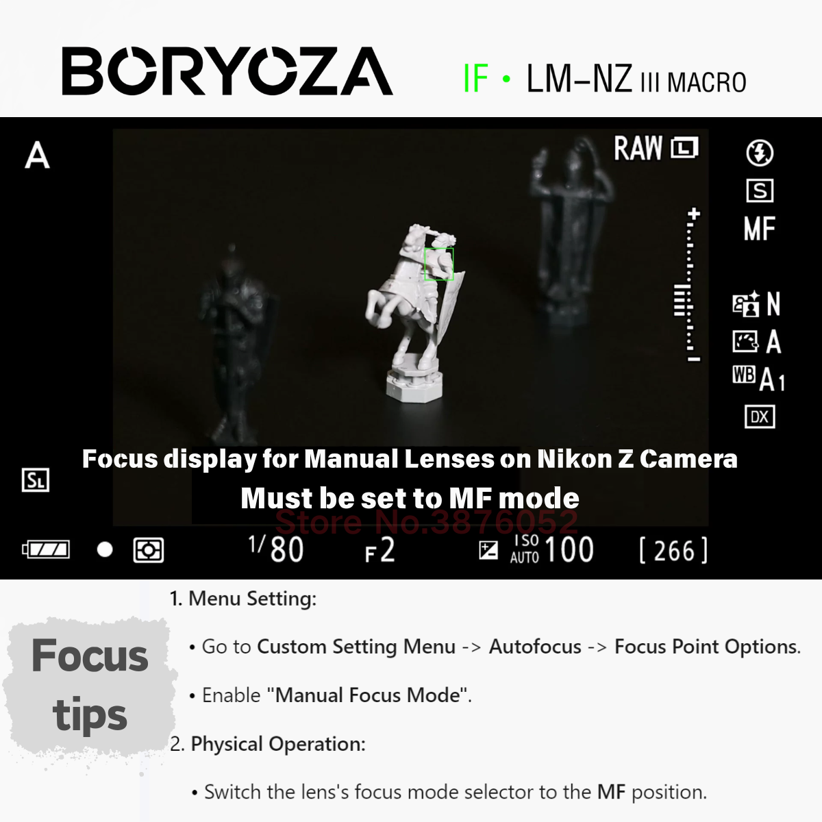 BORYOZA LM-NZ III Focus prompt - Photography Prompt 评论和价格