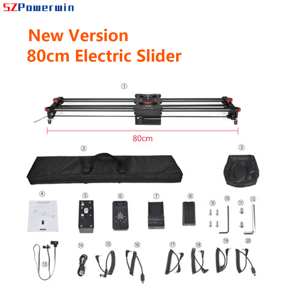 SZPowerwin 80CM Professional E - Camera Slider Rail 评论和价格