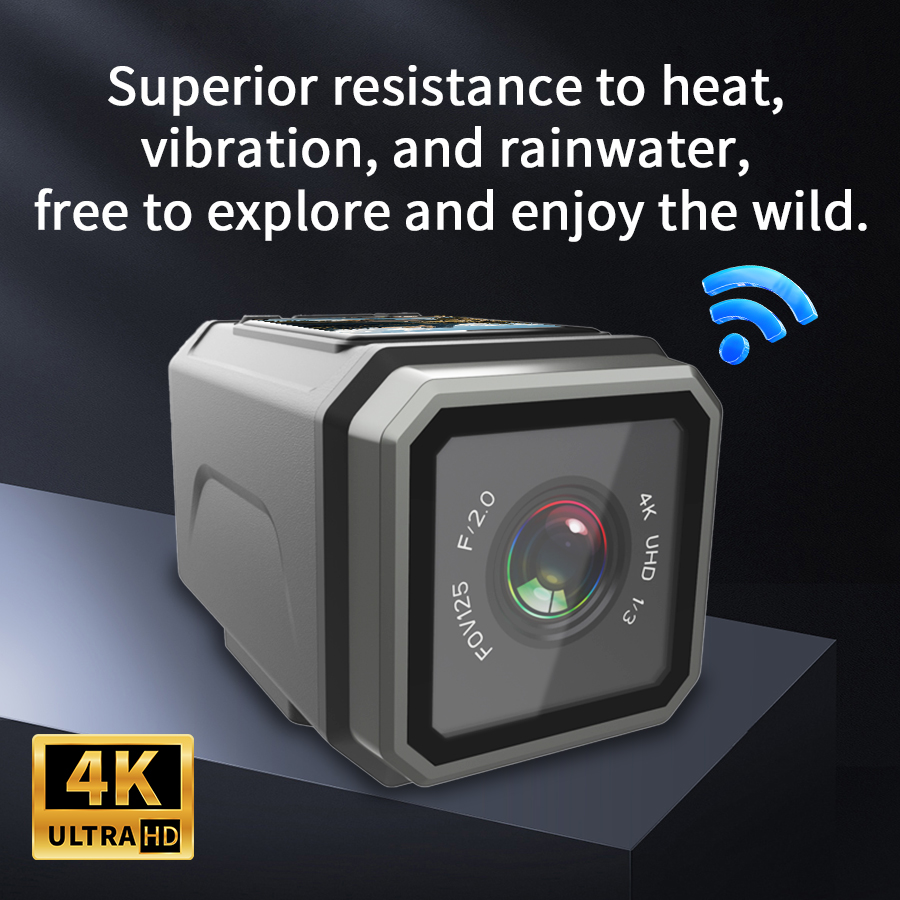 4K EIS Action Camera 125° Wide - Photography Date 评论和价格