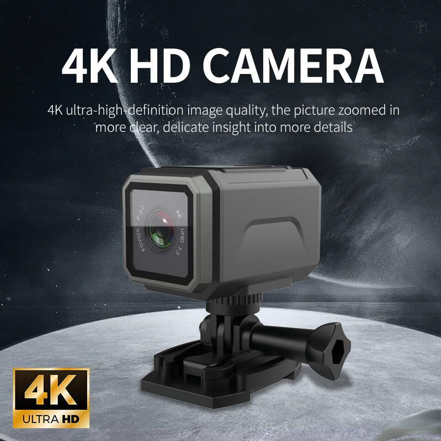 4K EIS Action Camera 125° Wide - Photography Date 评论和价格