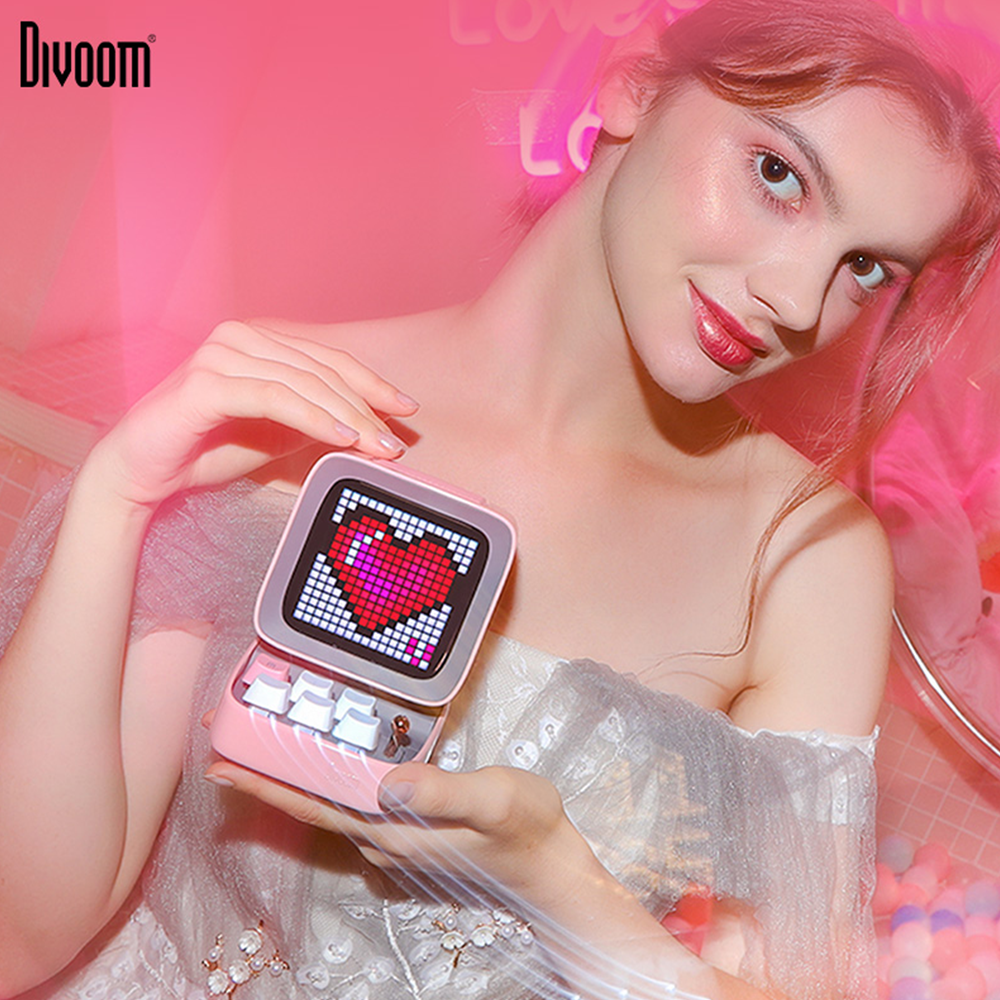Divoom Ditoo-Pro Speaker Mini  - Pixel Art Led Panel 评论和价格