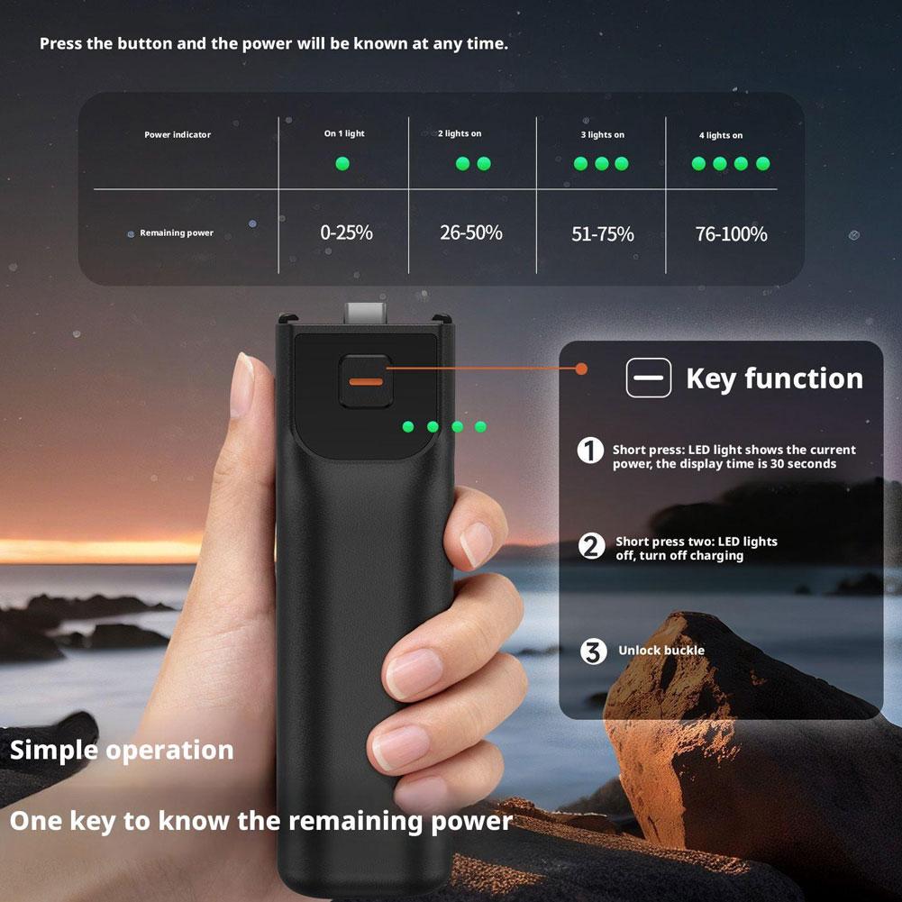 For DJI POCKET 3 Extended Batt - Camera Battery Grip 评论和价格