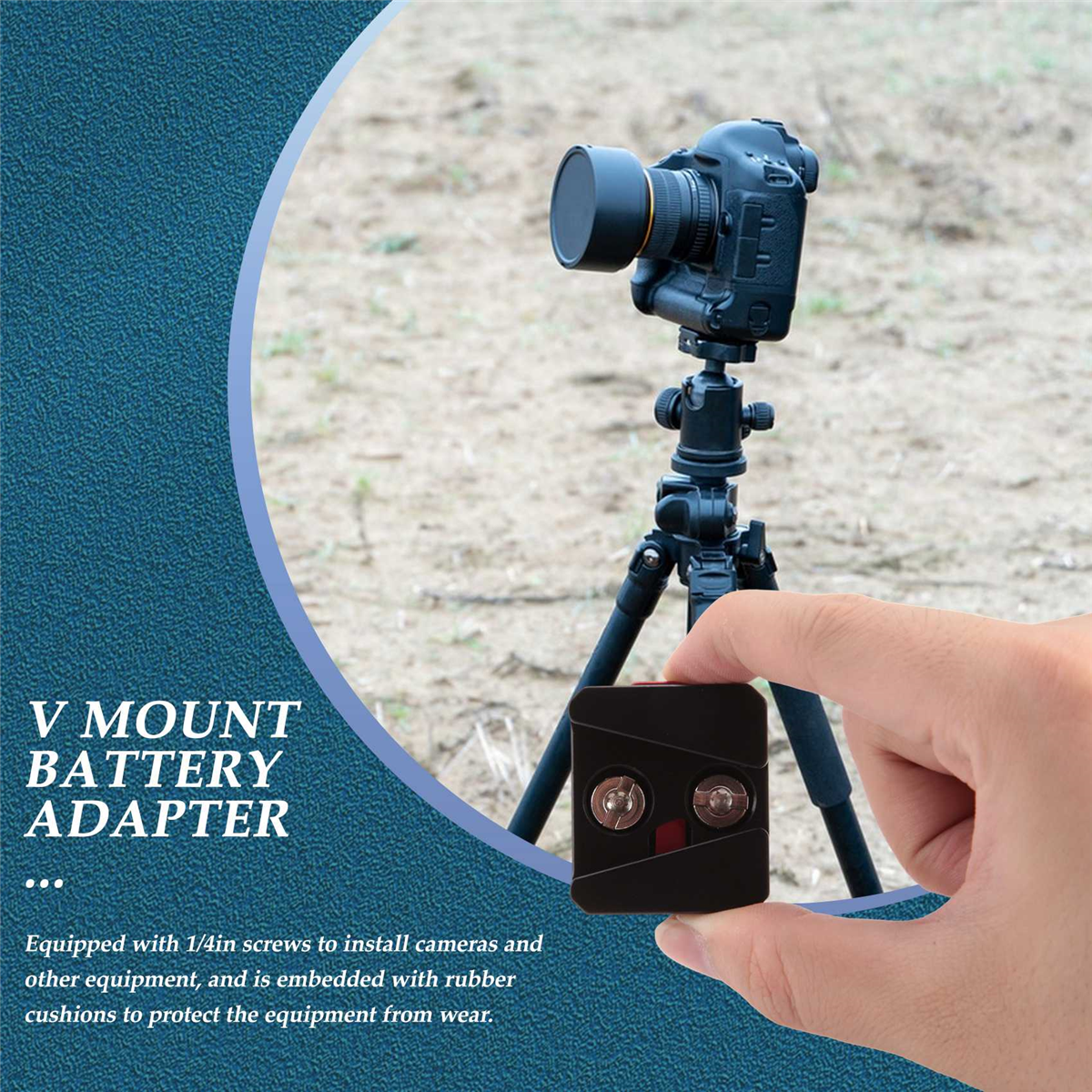 1/4 Universal V Mount Battery  - Camera Cage Baseplate 评论和价格