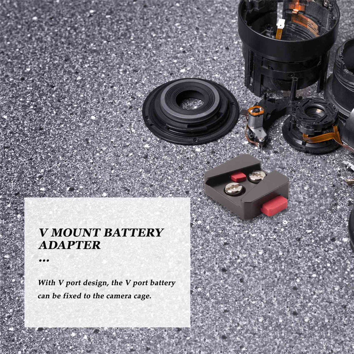 1/4 Universal V Mount Battery  - Camera Cage Baseplate 评论和价格