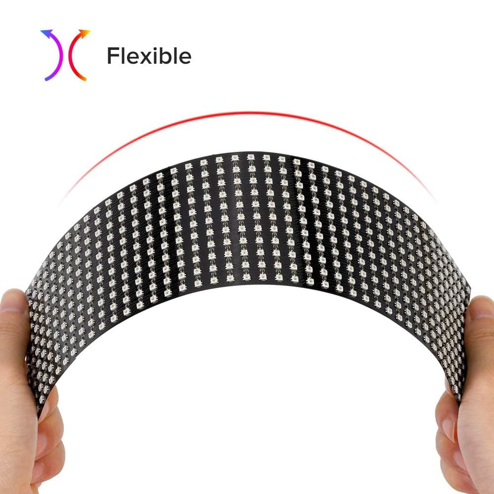 DC5V WS2812B RGB LED Panel Scr - Pixel Art Led Panel 评论和价格