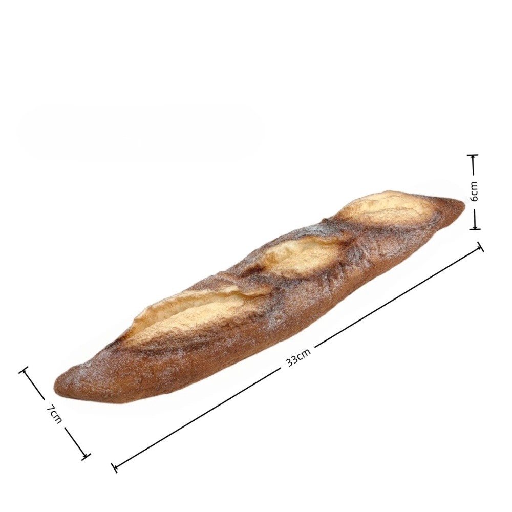 Durable Soft PU Faux Bread Non - Photography Interest 评论和价格