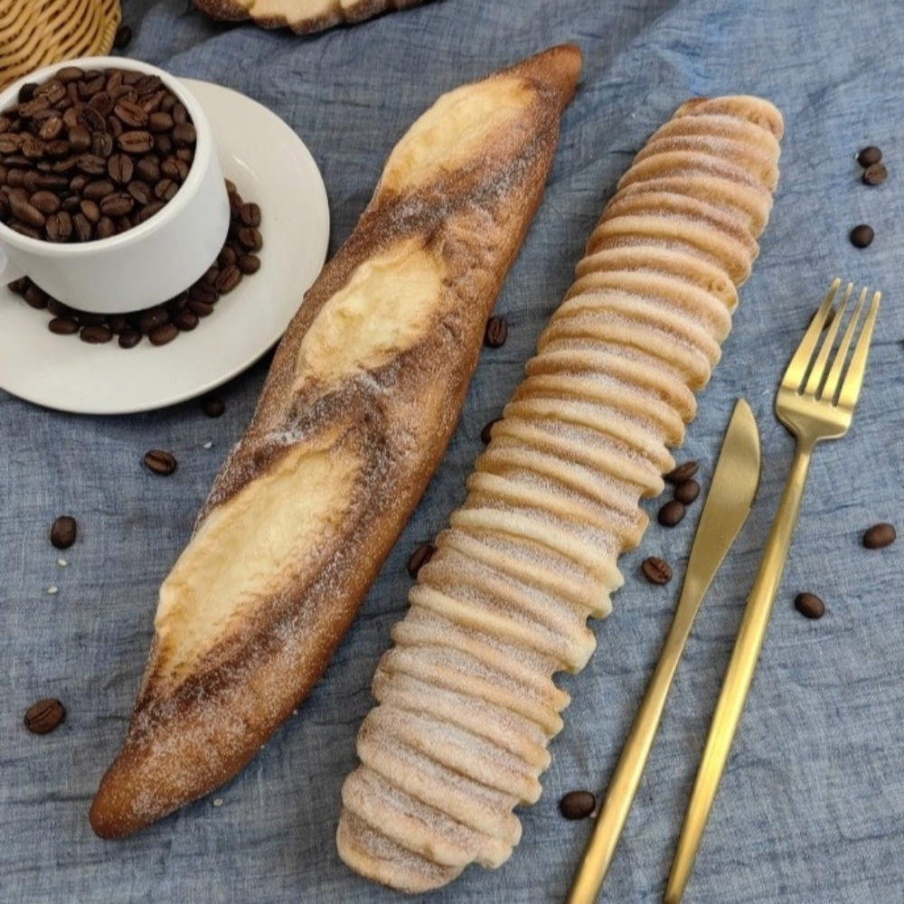 Durable Soft PU Faux Bread Non - Photography Interest 评论和价格