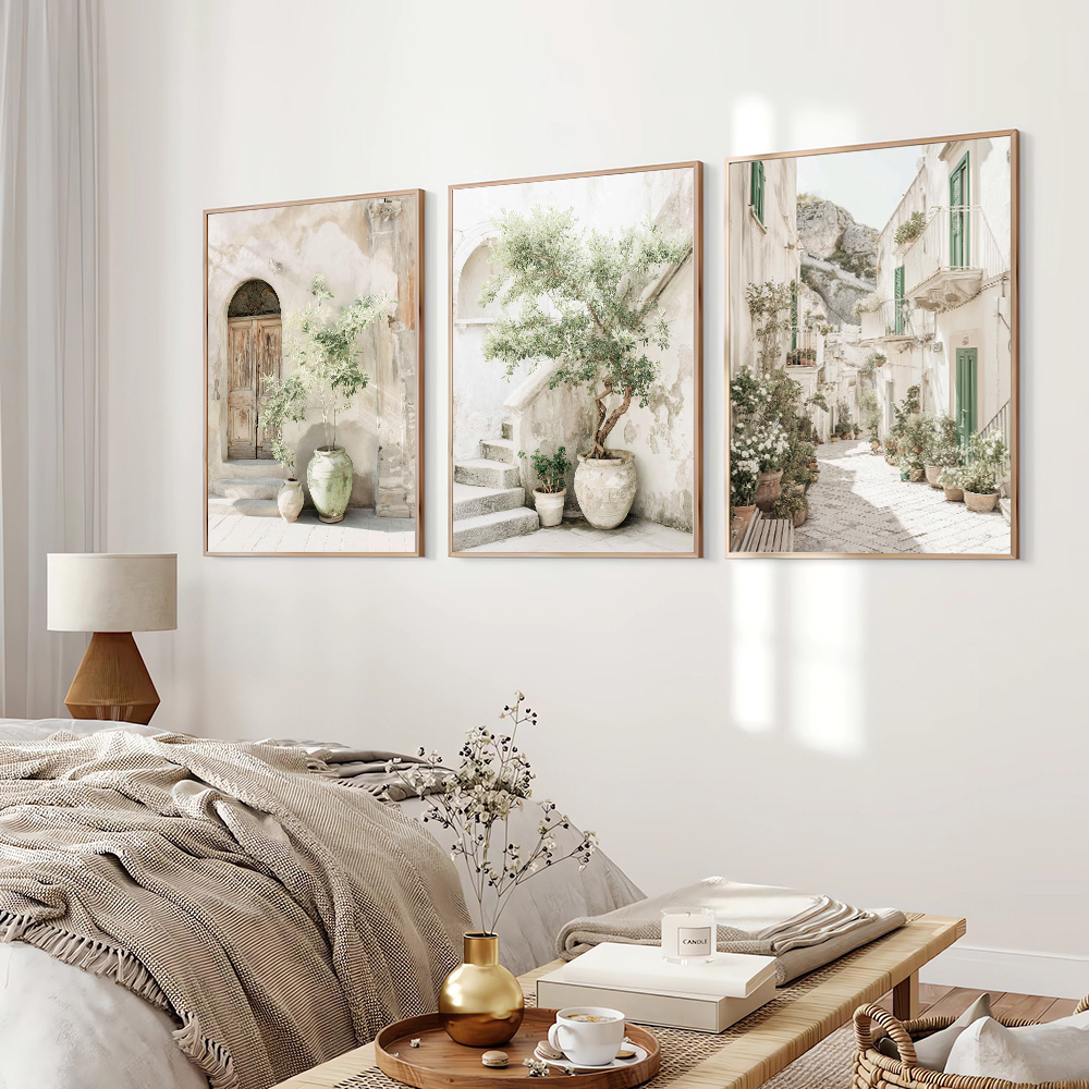 3pcs Set Unframed Italy Medite - Photography Course 评论和价格