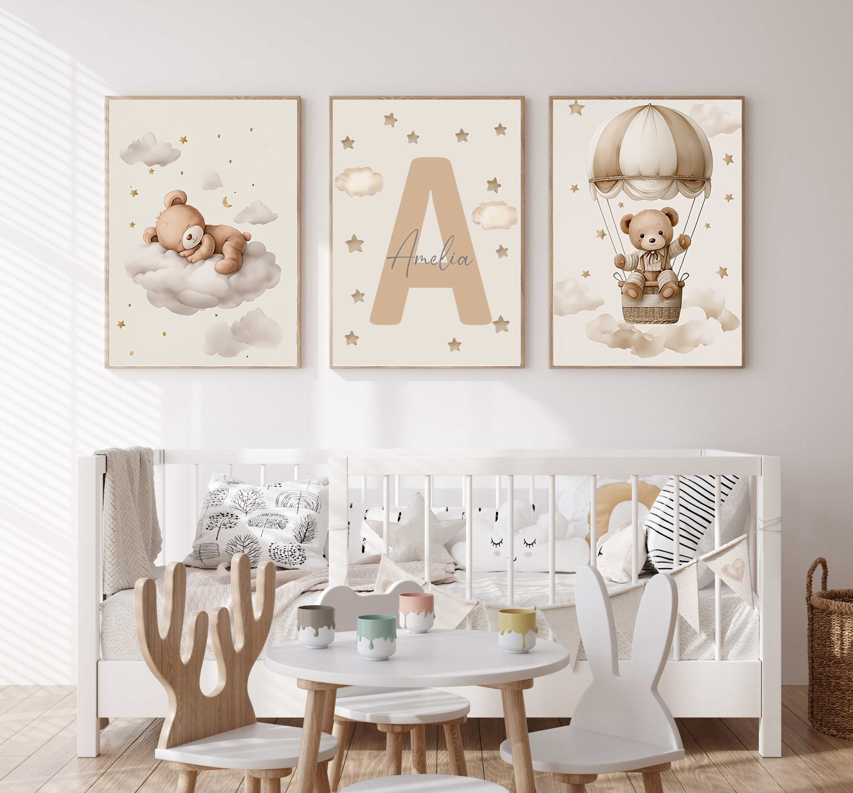 3pcs/set Bohemian Teddy Bear A - Photography Course 评论和价格
