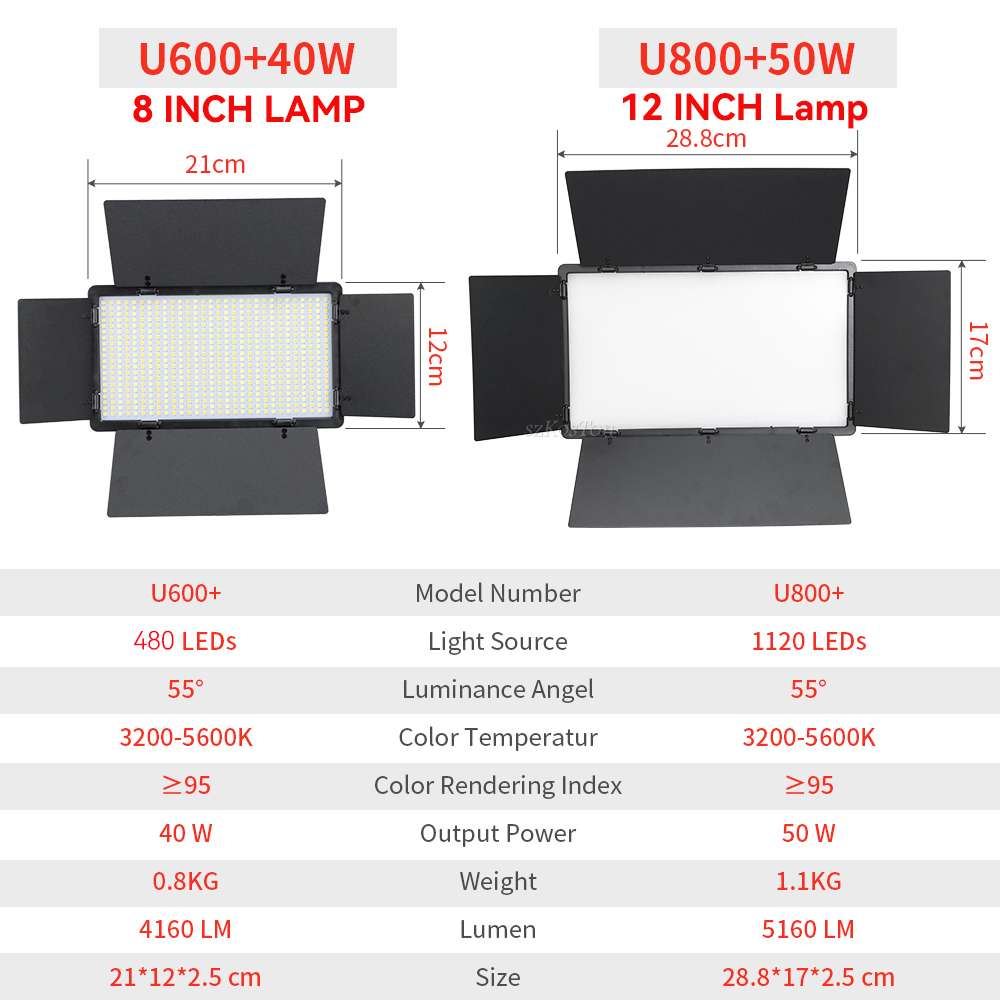 U800 U600 LED Photo Studio Vid - Pixel Art Led Panel 评论和价格