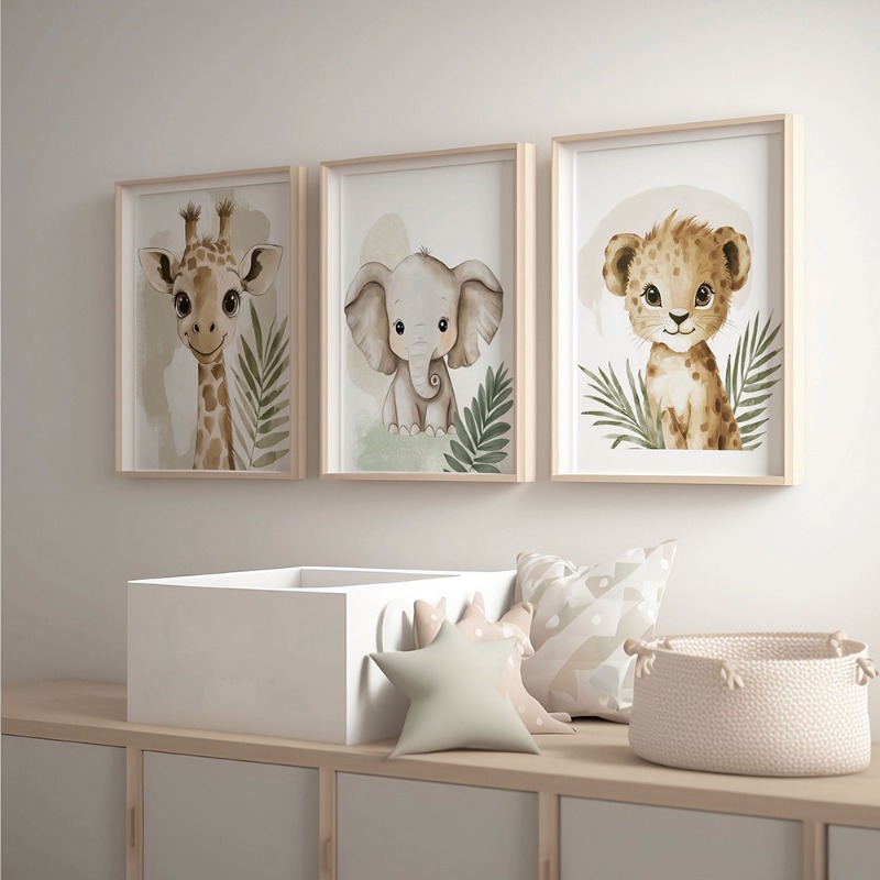 3pcs Safari & Jungle Animal Ca - Photography Course 评论和价格